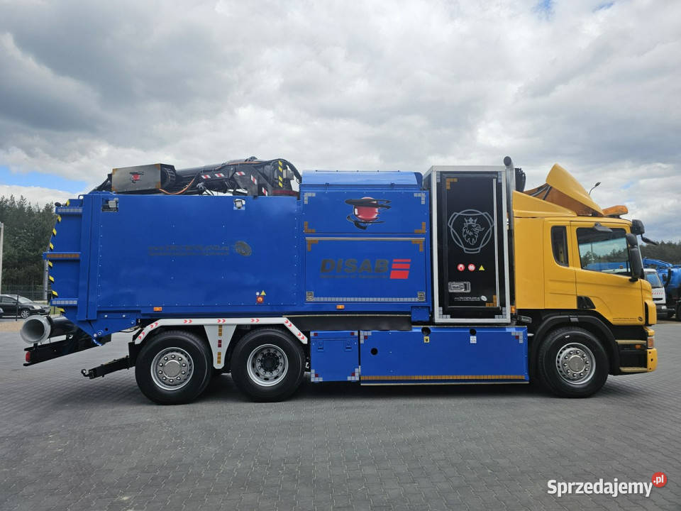 Scania DISAB ENVAC Saugbagger odkurzacz koparka Rok produkcji 2012