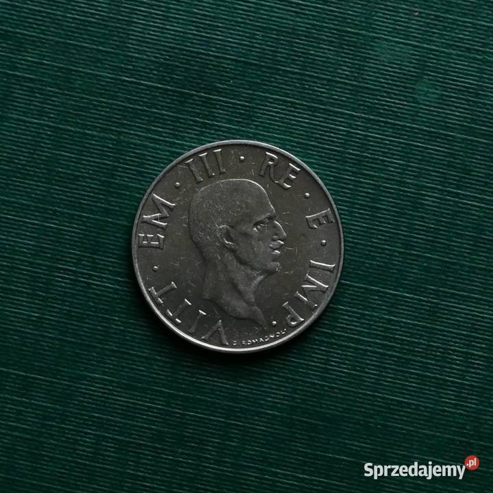 WŁOCHY 2 liry 1940r Gliwice