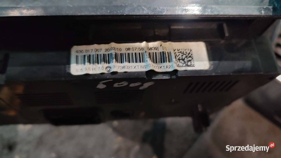 Panel nawiewu klimatyzacji Peugeot 5008 I osobowe