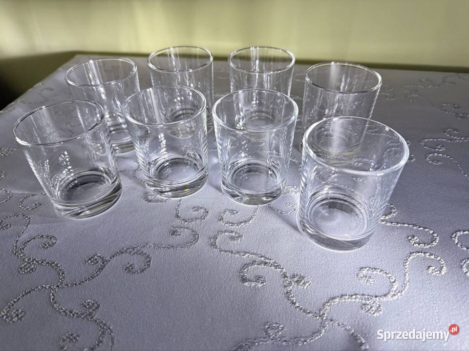 Szklanki Mini Deserówki 100 ml Zestaw 8 Vintage Zastawa stołowa Czerwionka-Leszczyny