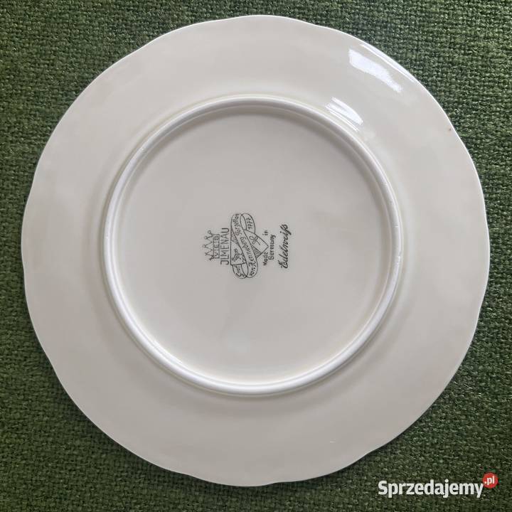 Filiżanka TRIO ILMENAU Graf von Henneberg 1936r Porcelana i szkło Nowy Sącz