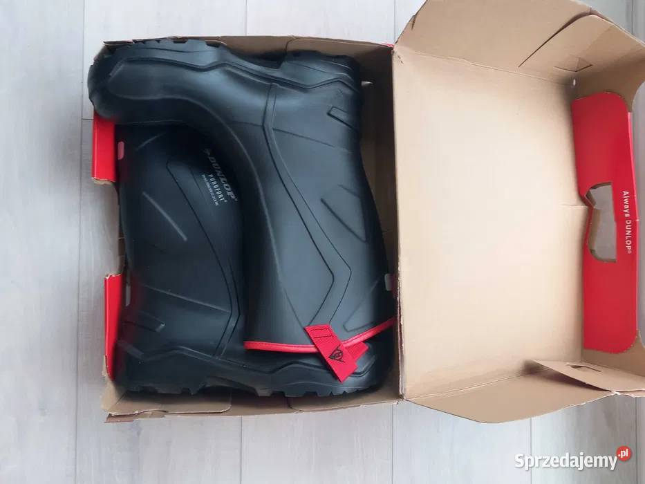 Kalosze Dunlop Purofort Rugged rozmiar 43 czarne inna sprzedam