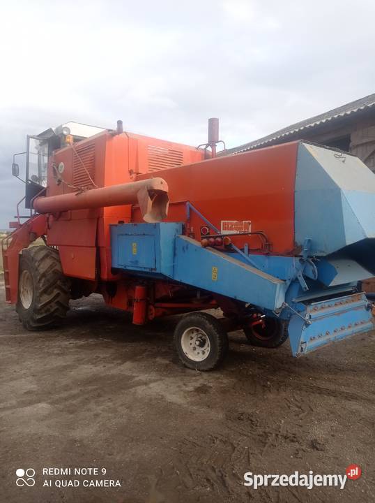 Bizon super kombajn zbożowy Brzuśce