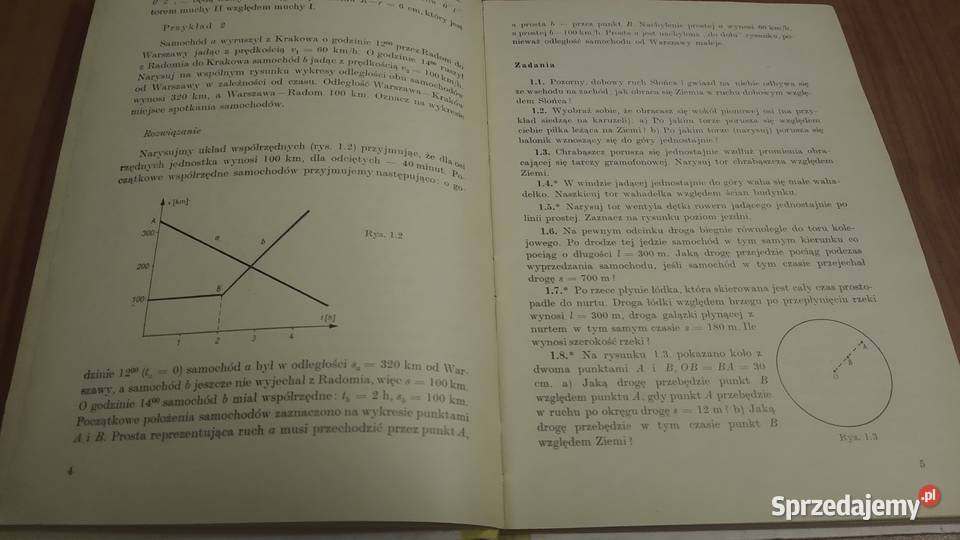 Zbiór zadań z fizyki klasy I 1 liceum Bogdan Gdańsk
