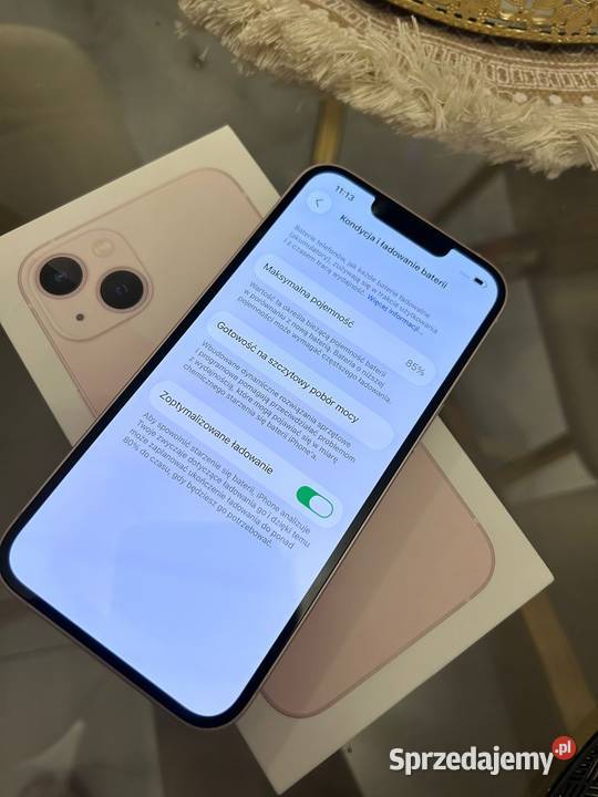 iPhone 13 128GB Różowy Stan Perfekcyjny Idealny opolskie Prudnik
