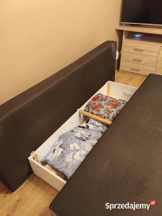Brązowa sofa z funkcją spania Warszawa sprzedam