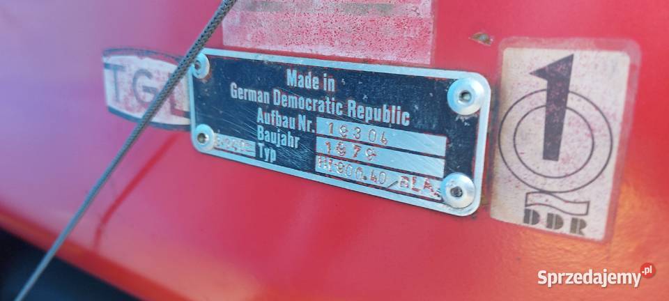 Przyczepka strazacka HL900 Żory sprzedam