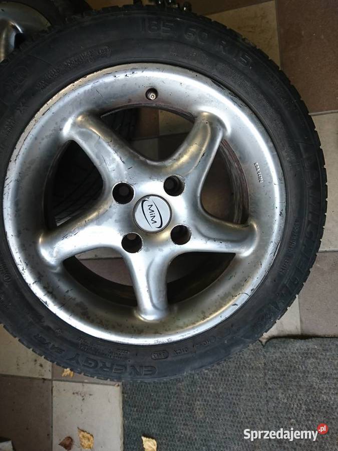 Felgi aluminiowe MIM 15 4 Ford 4x108 opony małopolskie Nowy Sącz