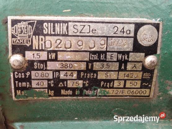 Silnik elektryczny jednofazowy Krosno