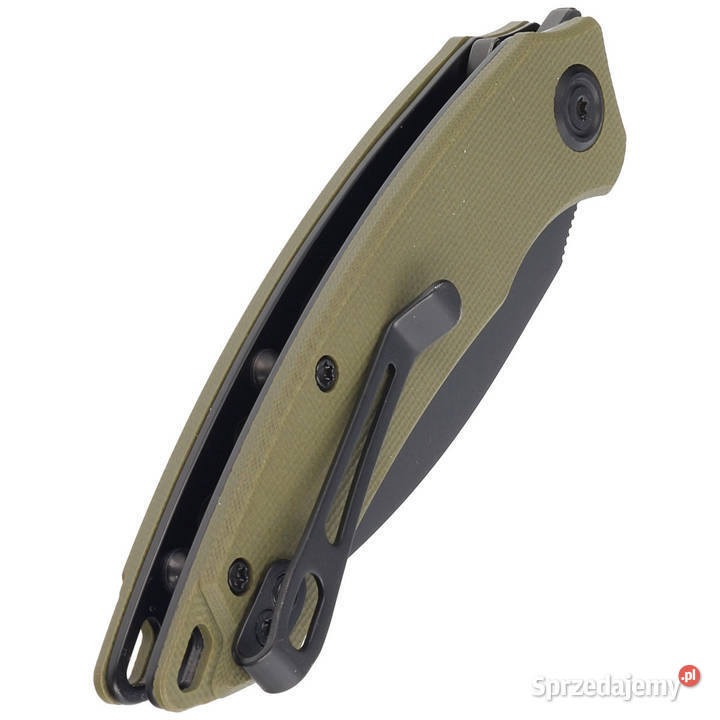 Nóż składany Kubey Knife Leaf Green G10 Black Warszawa