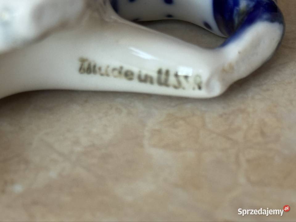 Figurka chłopiec z koniem podkarpackie Mielec