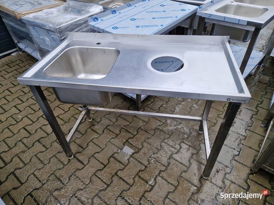 ZLEW GASTRONOMICZNY 1 KOMOROWY Z OTWOREM NA Ostrów Wielkopolski sprzedam