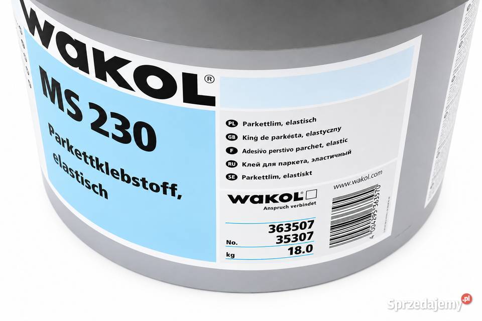 Klej jednoskładnikowy Wakol MS230 18