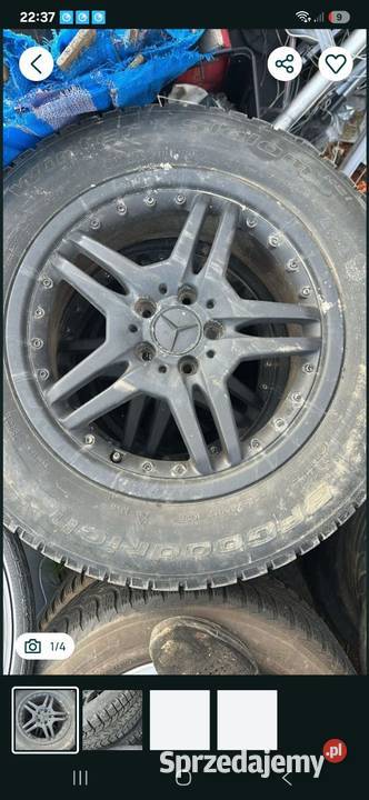 Koła mercedes ml w163 lubuskie Tuplice
