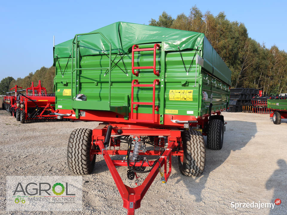 Przyczepa Pronar dwu osiowa T6532 6t PT606 PT608 Wróblewo