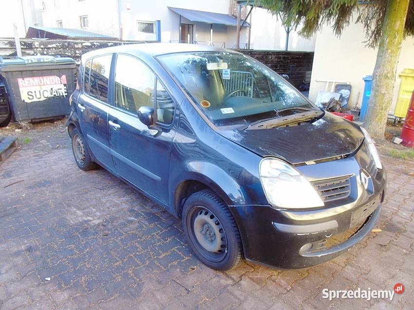 RENAULT MODUS NA CZĘŚCI 12 16V D4F 2007 KLAPA śląskie Sosnowiec