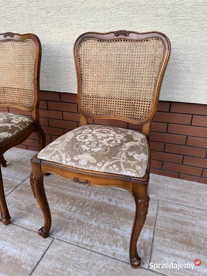 Krzesła Ludwikowe Warrings stylowe foteliki Warszawa