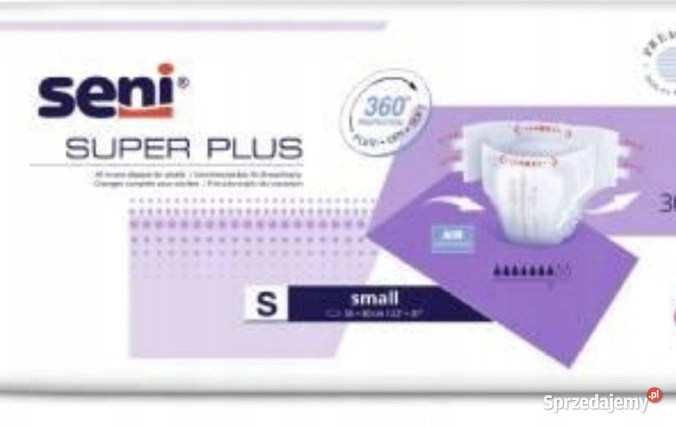 Pieluchomajtki seni super plus S 30