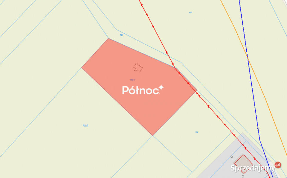Działka budowlana w Żukach gmina Terespol polna Żuki
