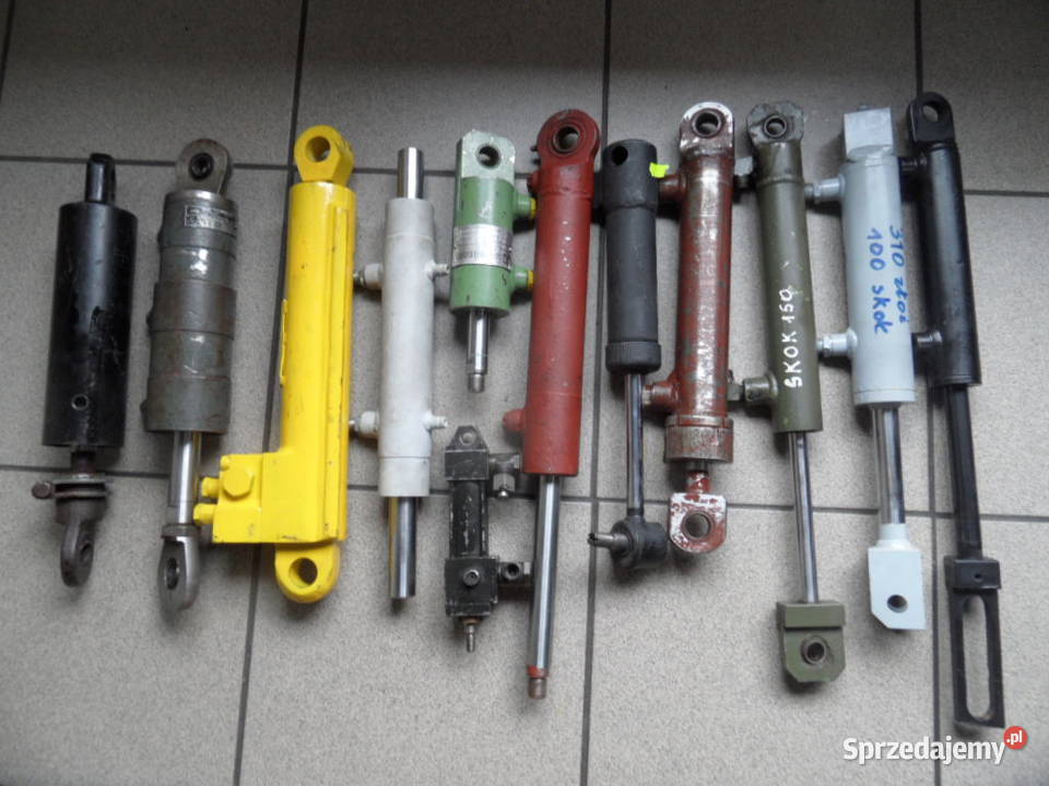 Siłownik hydrauliczny do prasy łuparki koparki