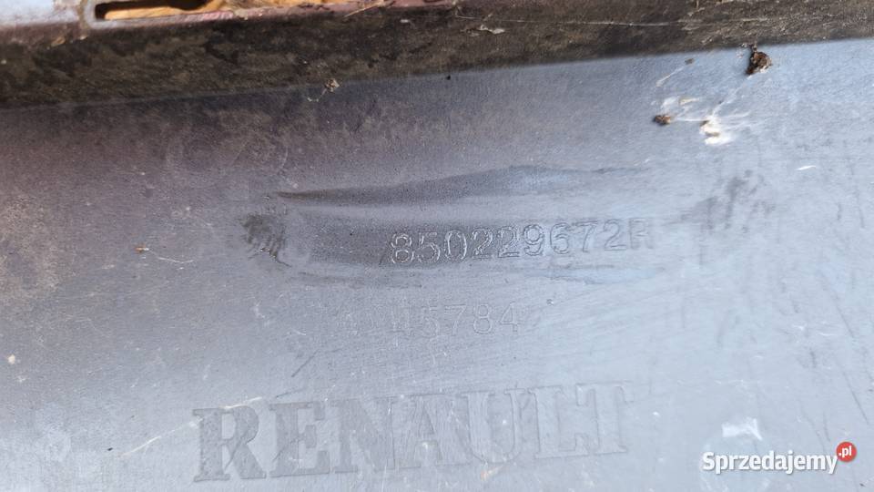 RENAULT SCENIC 4 IV GRAND ZDERZAK TYLNY TYŁ