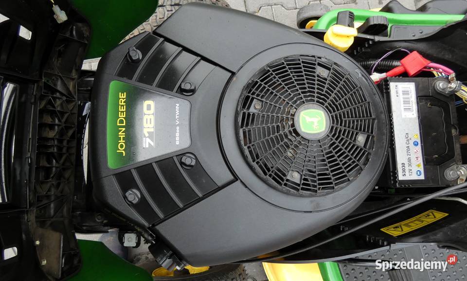 Traktorek kosiarka John Deere X155R BS 2 łódzkie Świnice Warckie