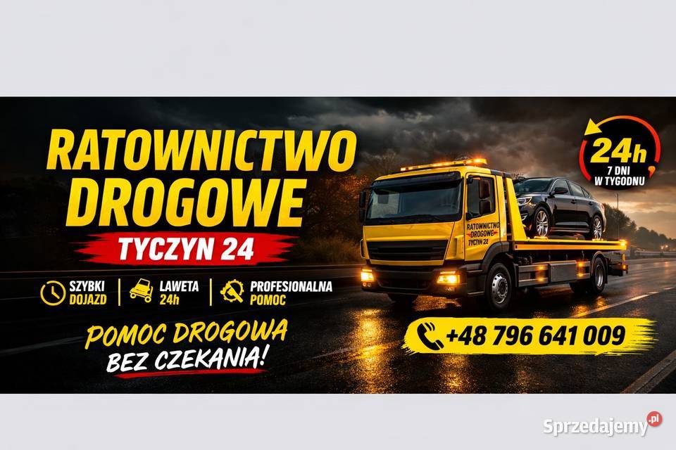 Pomoc Drogowa Tyczyn 24h Laweta Tyczyn Rzeszów