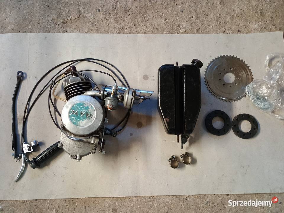 Rower z silnikiemMaw silnik zabytkowy Kurzętnik sprzedam