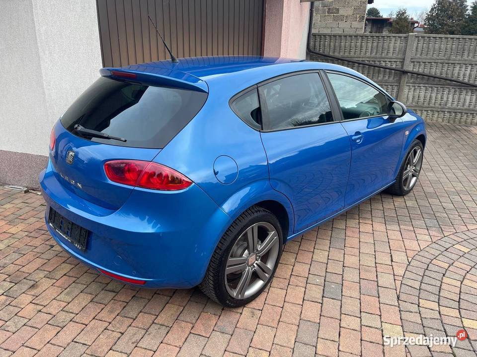 Seat Leon 14 125 benzyna Turbo Klima Alu Rok produkcji 2009 śląskie Częstochowa