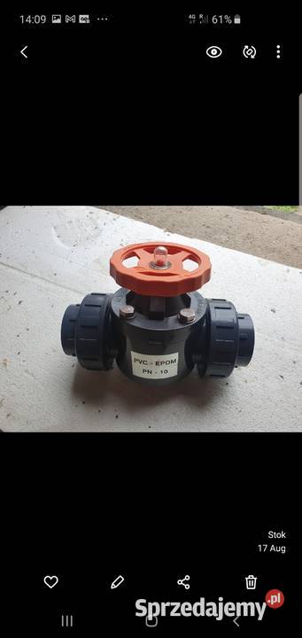 Zawor membranowy PVCU d63mm łódzkie Tomaszów Mazowiecki
