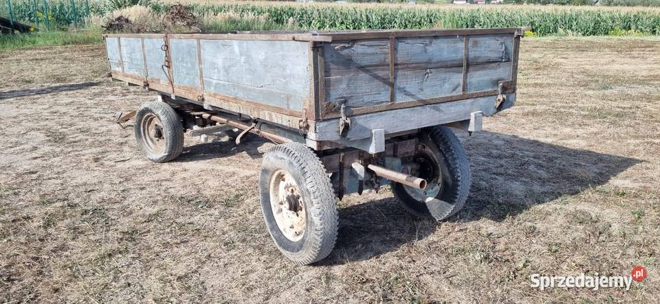 Przyczepka dwuosiowa wóz Proszowice