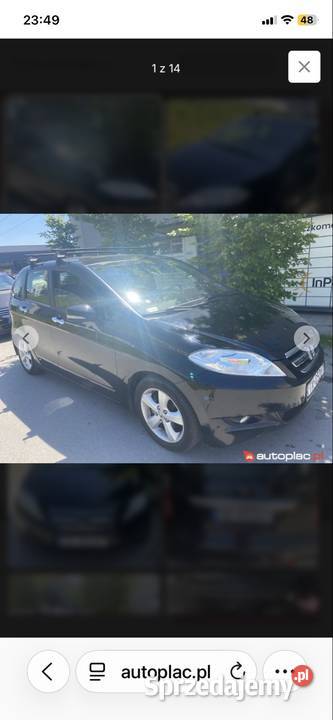 Honda FRV 20 VTEC Instalacja gazowa 6 osobowa Kielce