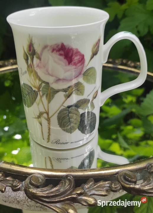 ROY KIRKHAM kubek porcelanowy 320ml REDOUTE ROSE Pabianice