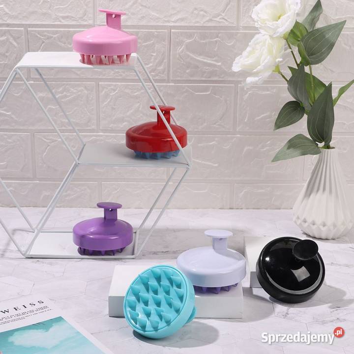 Szczotka do masażu głowy Różowa Life Płock