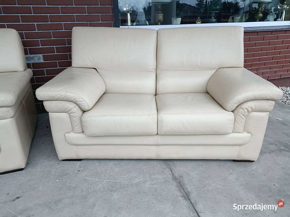 Sprzedam dwie sofy ze skóry
