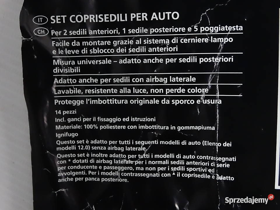 NOWY Zestaw Pokrowców Samochodowych Ultimate Biłgoraj