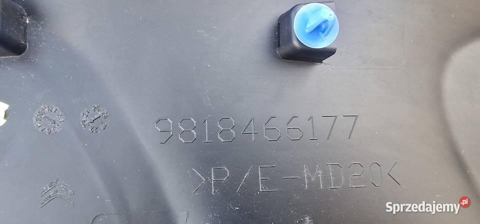 CITROEN BERLINGO IV LISTWA OSŁONA DRZWI TYŁ LEWA osobowe lubuskie Bieleń