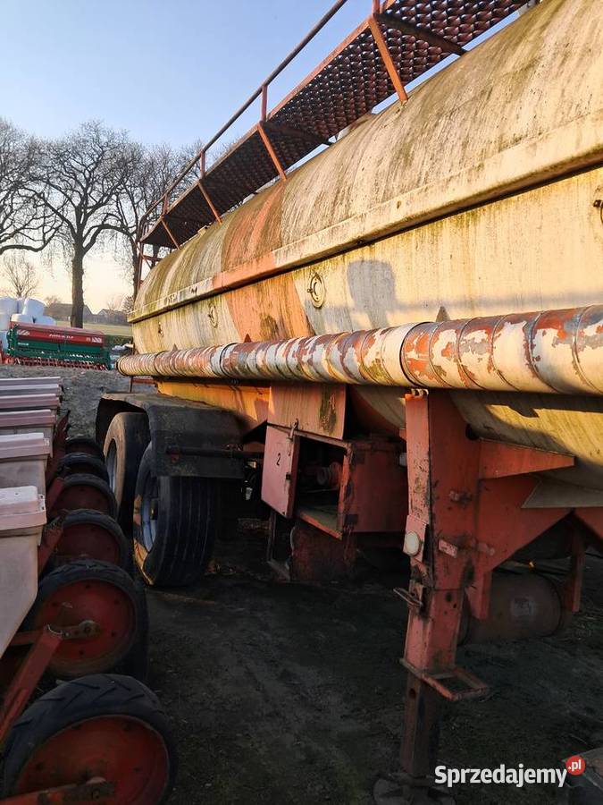 Beczka do gnojowicy naczepa Kcynia