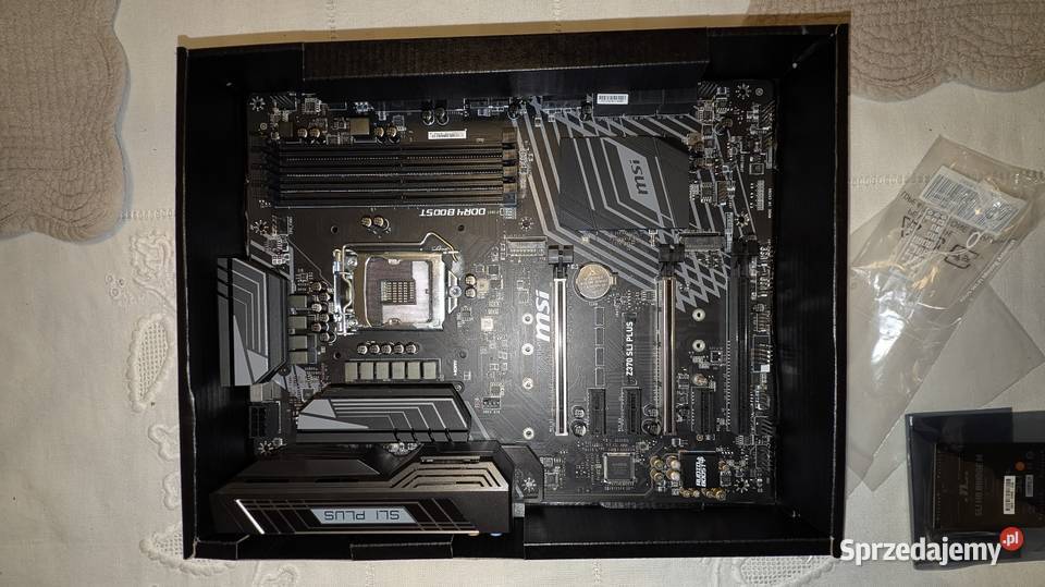 Płyta główna MSI Z370 SLI PLUS chłodzenie Warszawa