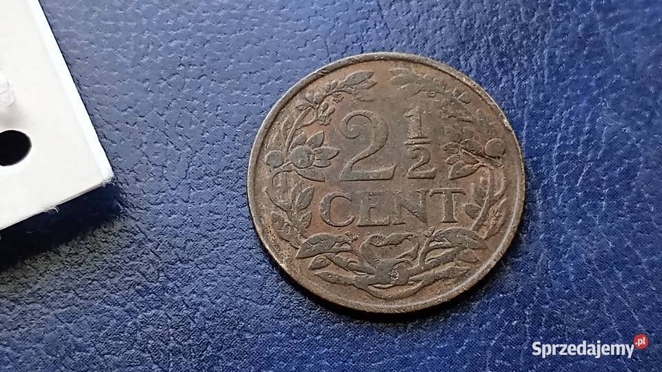 Stare monety 2 12 cent 1948 Curacao Lesko sprzedam
