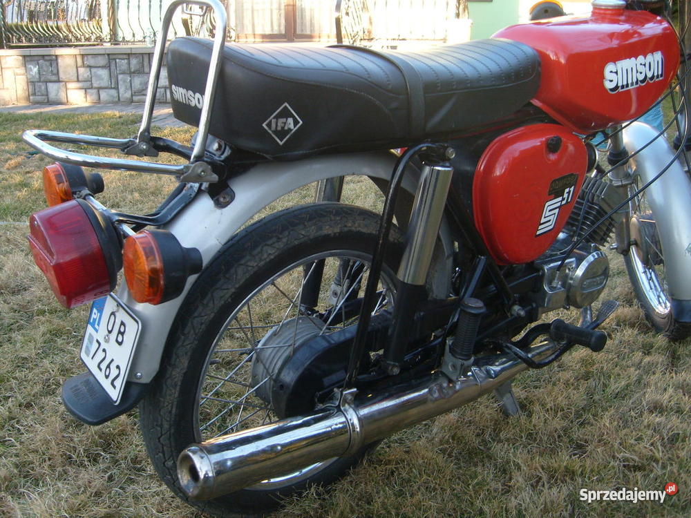 SIMSON S51 COMFORT IGIEŁKA 1988r Opolskie opolskie Brzeg