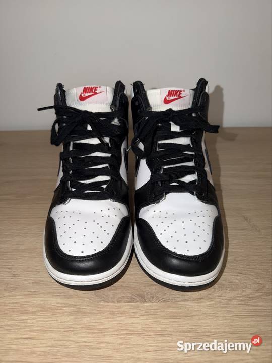 Nike Dunk High czarnobiałe 39 EU stan damskie Kraków