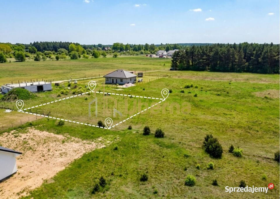 Działka 1506 m2 Białuń Jarzębinowa MPZP polna Sprzedaż