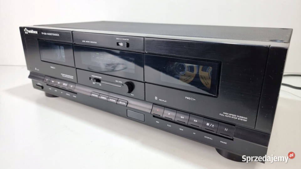 Renkforce magnetofon dwukasetowy TP1000 TP 1000 Międzychód