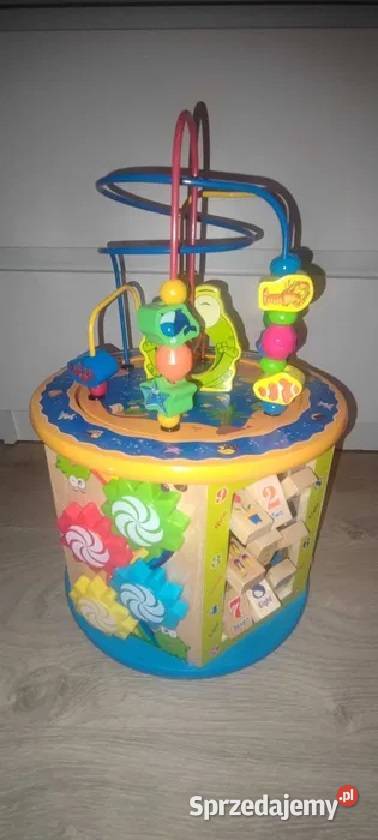 Drewniana kostka edukacyjna sorter liczydło 8w1 Edukacyjne małopolskie Kraków