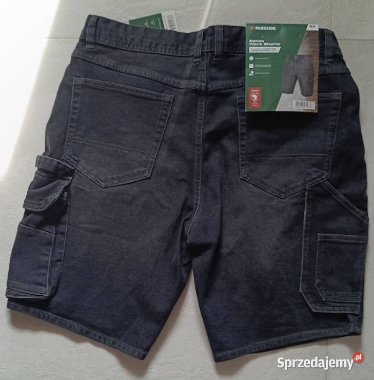 PARKSIDE męskie jeansowe szorty robocze z pętlą Ełk