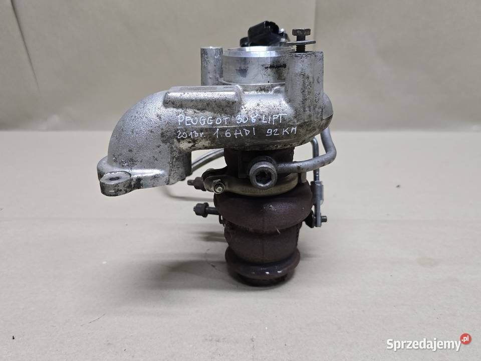 Turbina Turbo Turbosprężarka CITROEN PEUGEOT 308 osobowe Kąty Wrocławskie