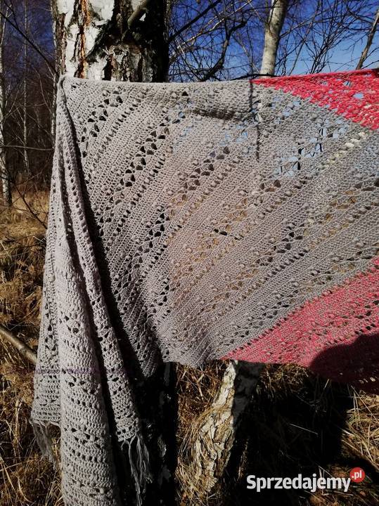 Szal ombre Rękodzieło NOWY Skarżysko-Kamienna