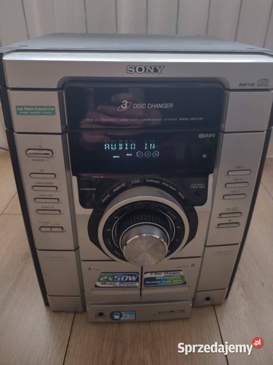Sony HCDRG170 wieża z kolumnami Audio Mogilno