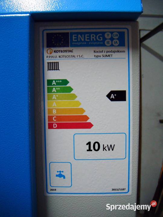 Kocioł co Slimet 10 kW pellet piec Dziadowa Kłoda
